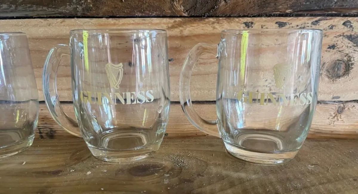 1970s Guinness glasses - Image 3