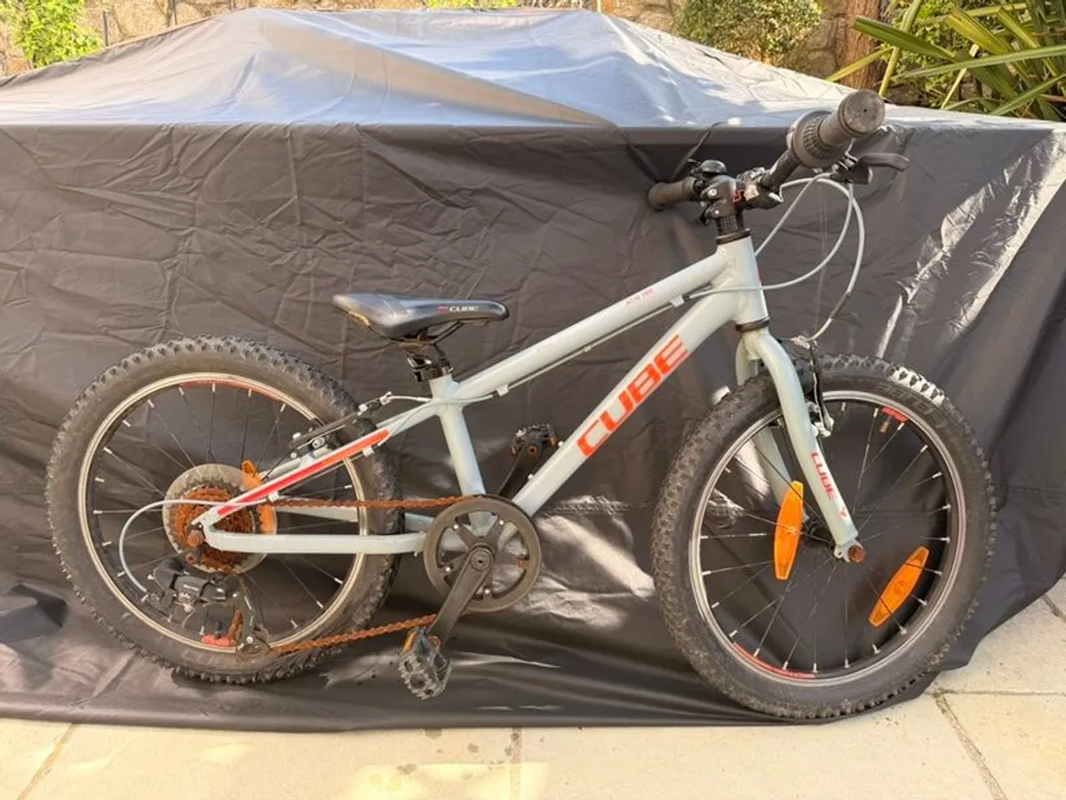 Kids 20" Cube Bicycle, Grey - Image 2
