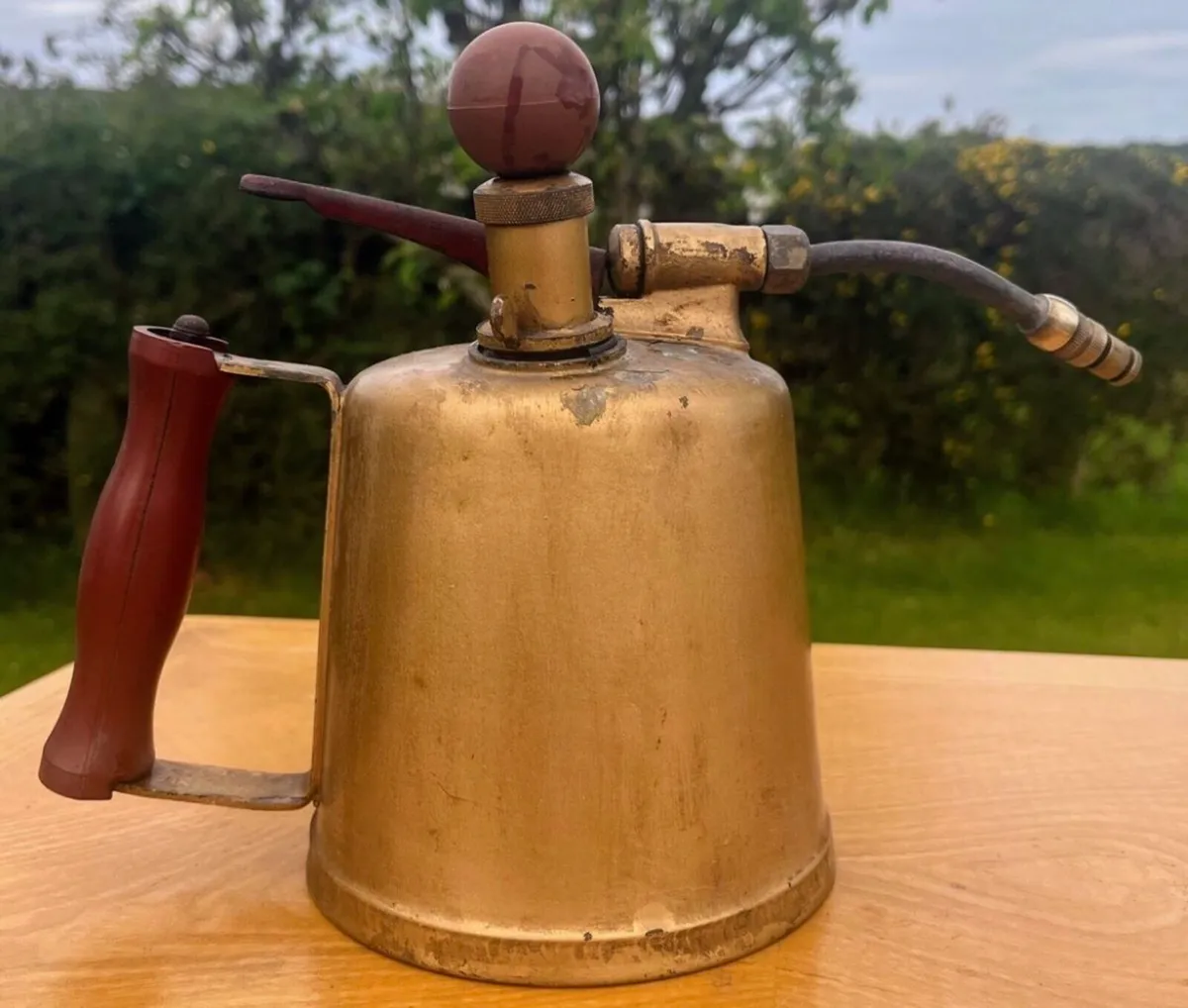Vintage Brass Garden Sprayer - Image 2