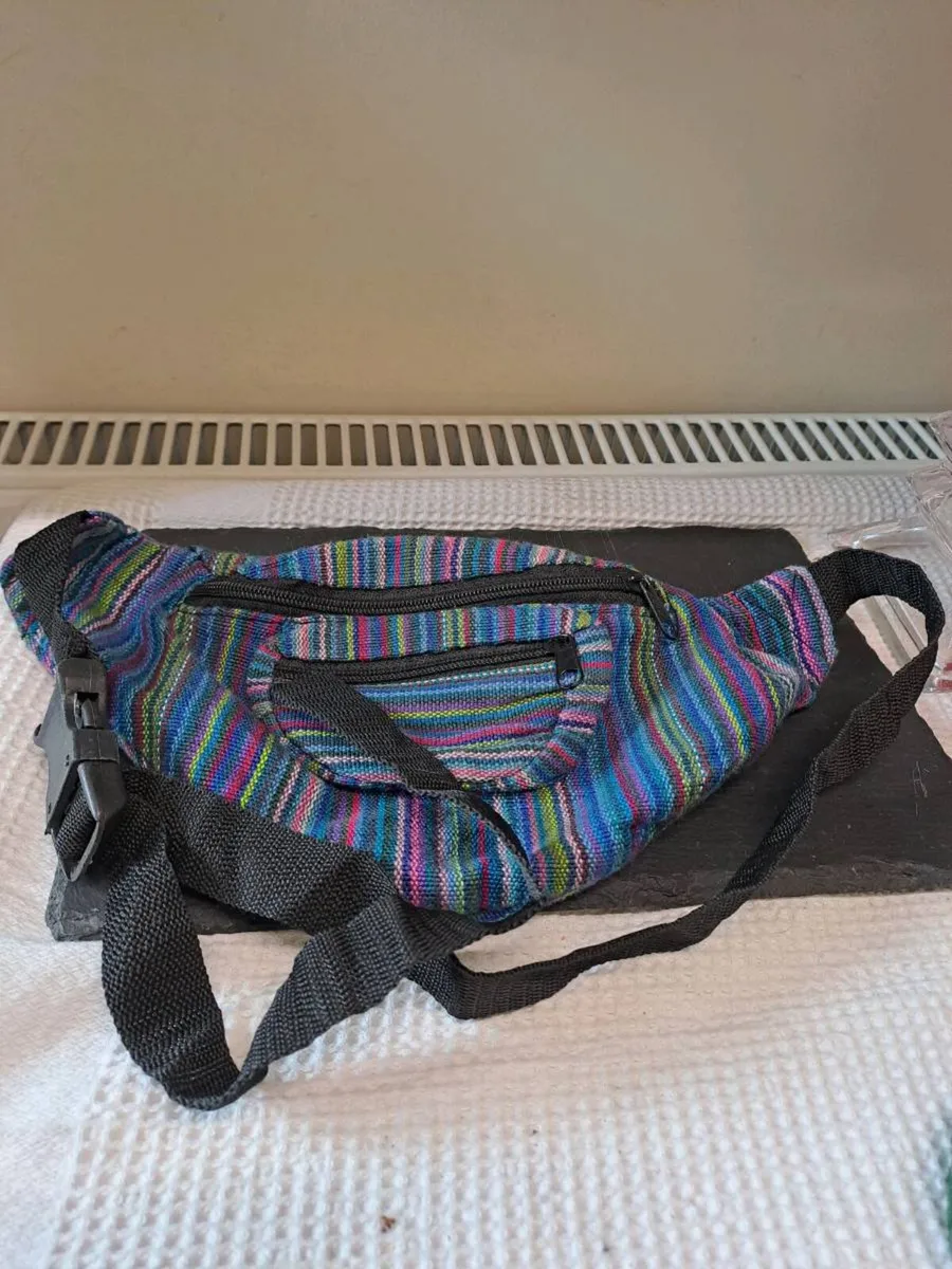 Colourful Festival Bum Bag / Waist Pouch - Image 1