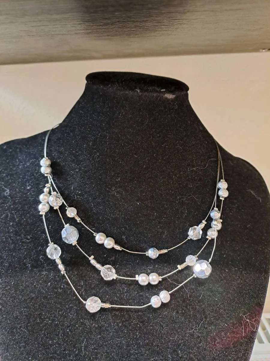 Next Pink Multi-Layer Necklace Set - Image 4