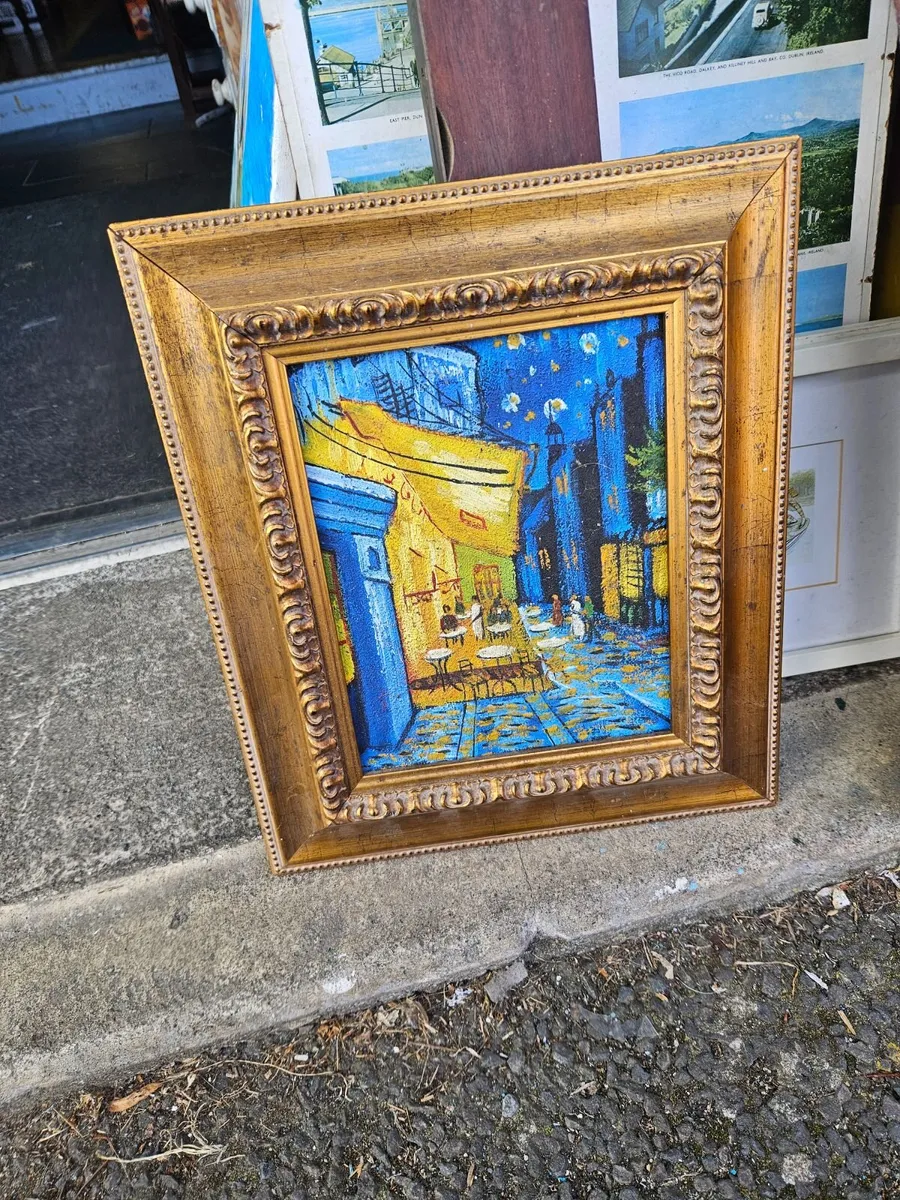 Picture Oil on Canvas Van Gogh - Image 1