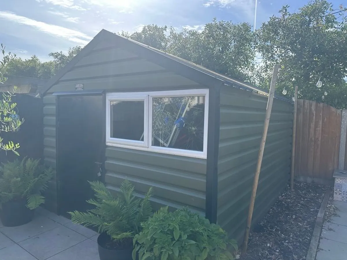 Steel Shed 3.1m X 4.1m - Price Drop