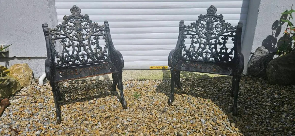CAST IRON CHAIRS - Image 2