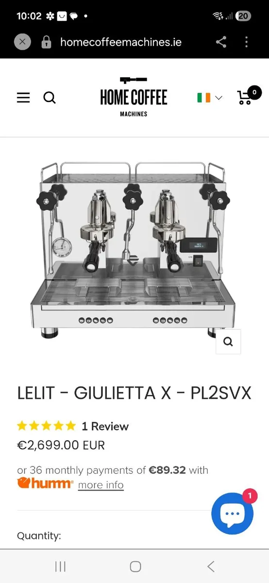 Coffee machine - Image 1