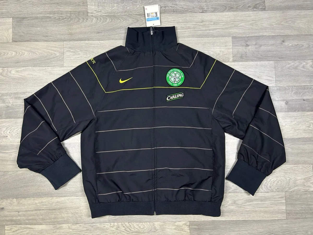 New Vintage 2008 Nike Celtic Glasgow Track Jacket - Image 1