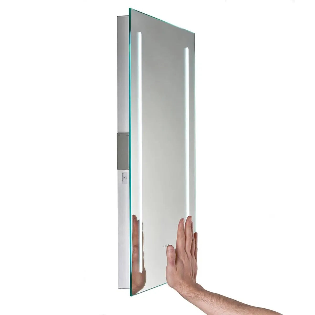 Bathroom illuminated heated/anti-fog mirror - Image 1