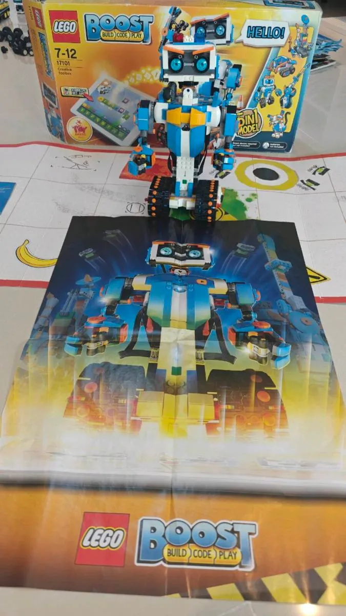 LEGO Boost 17101 Robotics Kit. Built & Ready with - Image 1