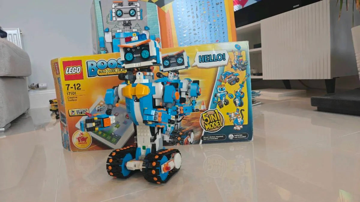 LEGO Boost 17101 Robotics Kit. Built & Ready with - Image 3
