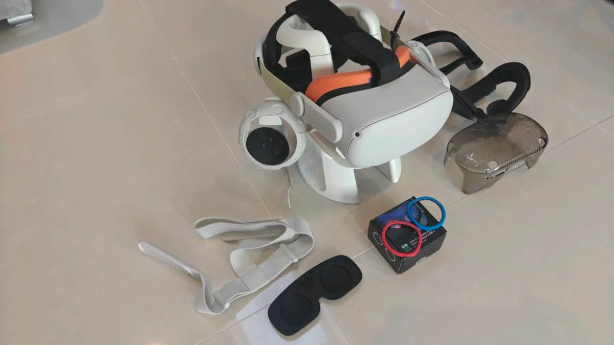 Oculus Quest 2 All-in-One VR. Upgraded Elite Strap - Image 2