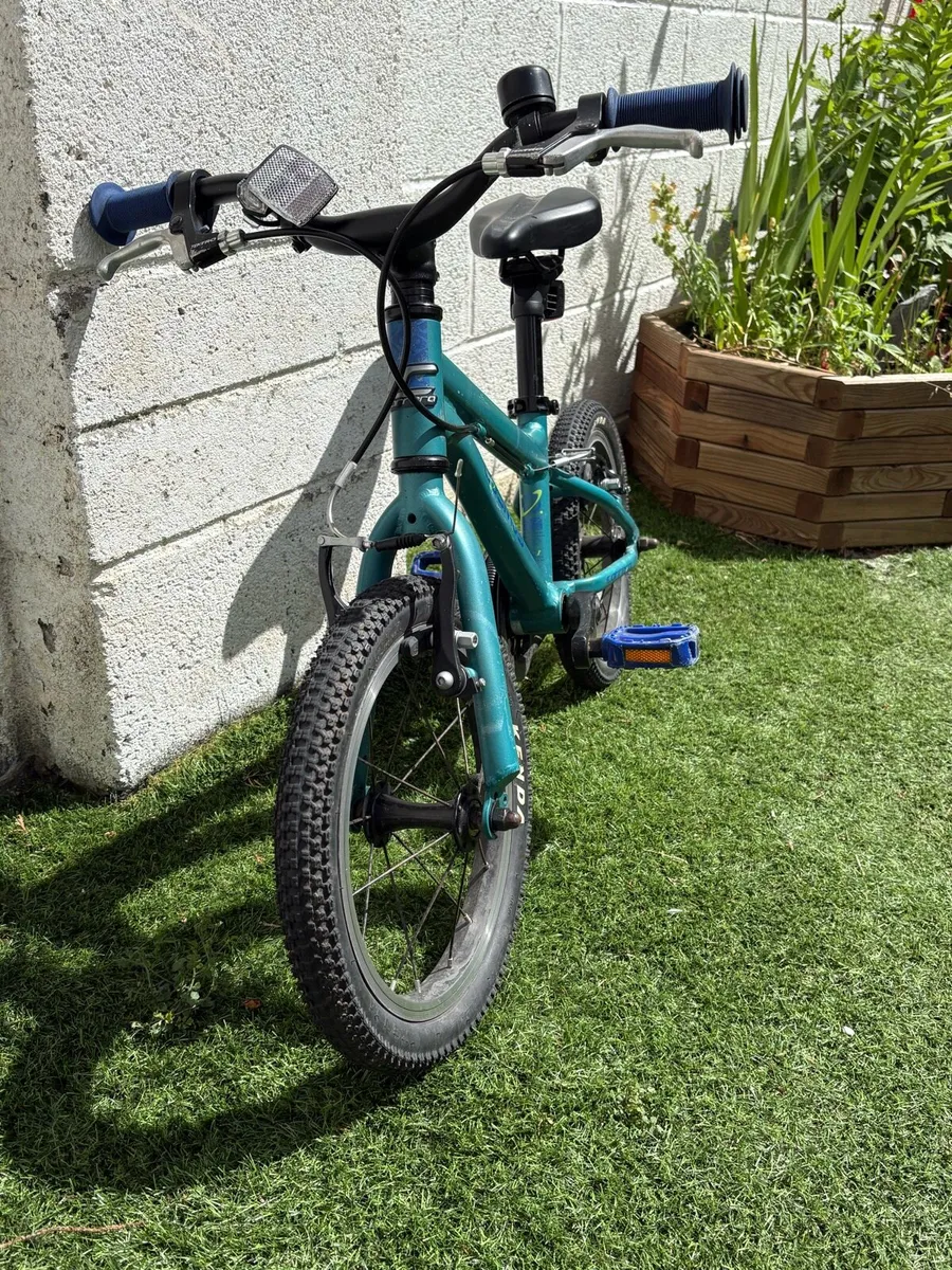 Kids Bike - 14" Wheel - Blue - Image 3