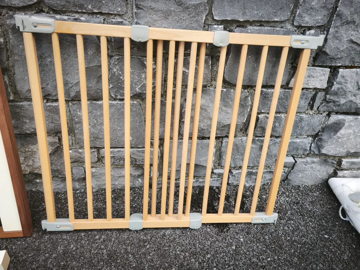 Carpenters Custom Made Stair Gate solid wood - Image 3