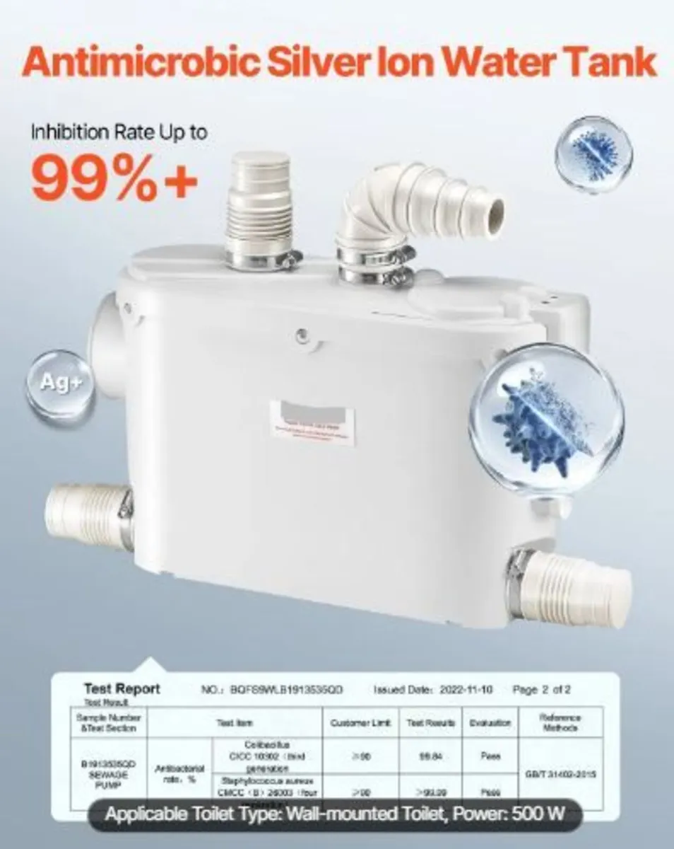 Macerator Pump, 500W - Image 3