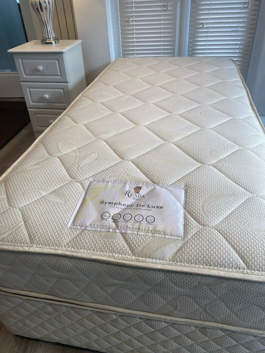 Single Respa bed base and mattress - Image 3