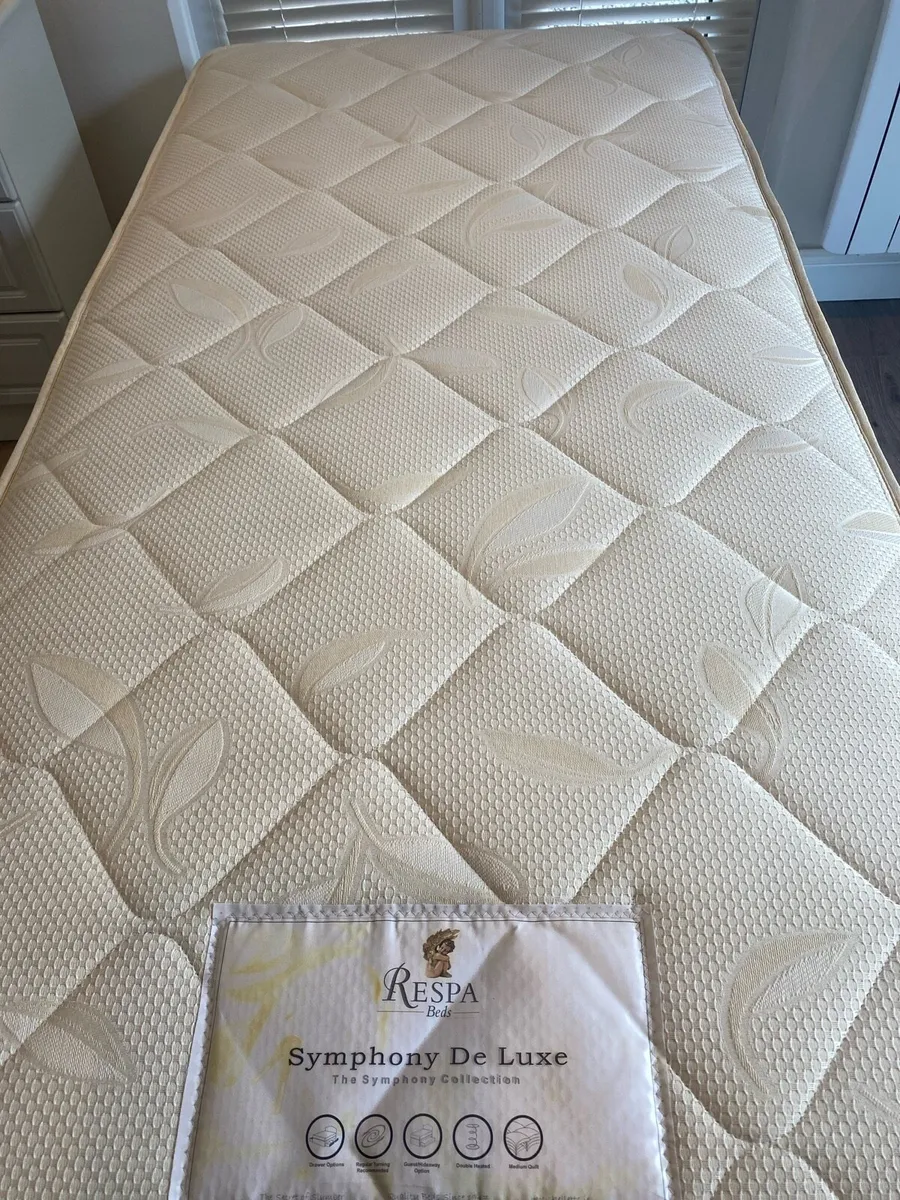 Single Respa bed base and mattress - Image 4