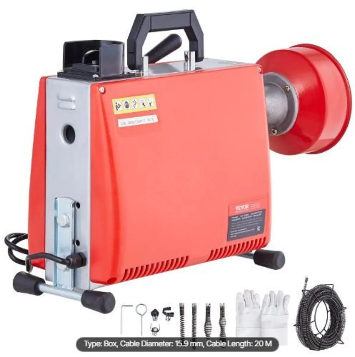 Drain Cleaner Machine 20m x 16mm 250W - Image 1