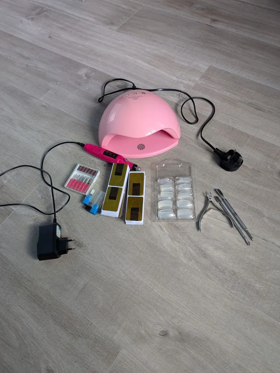 UV Nail Lamp and accessories - Image 1