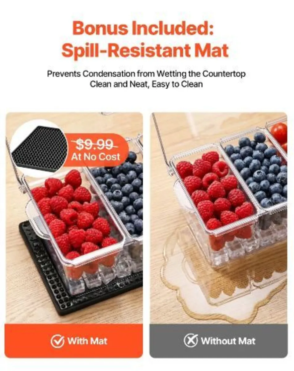 Chilled Condiment Server Caddy - Image 4