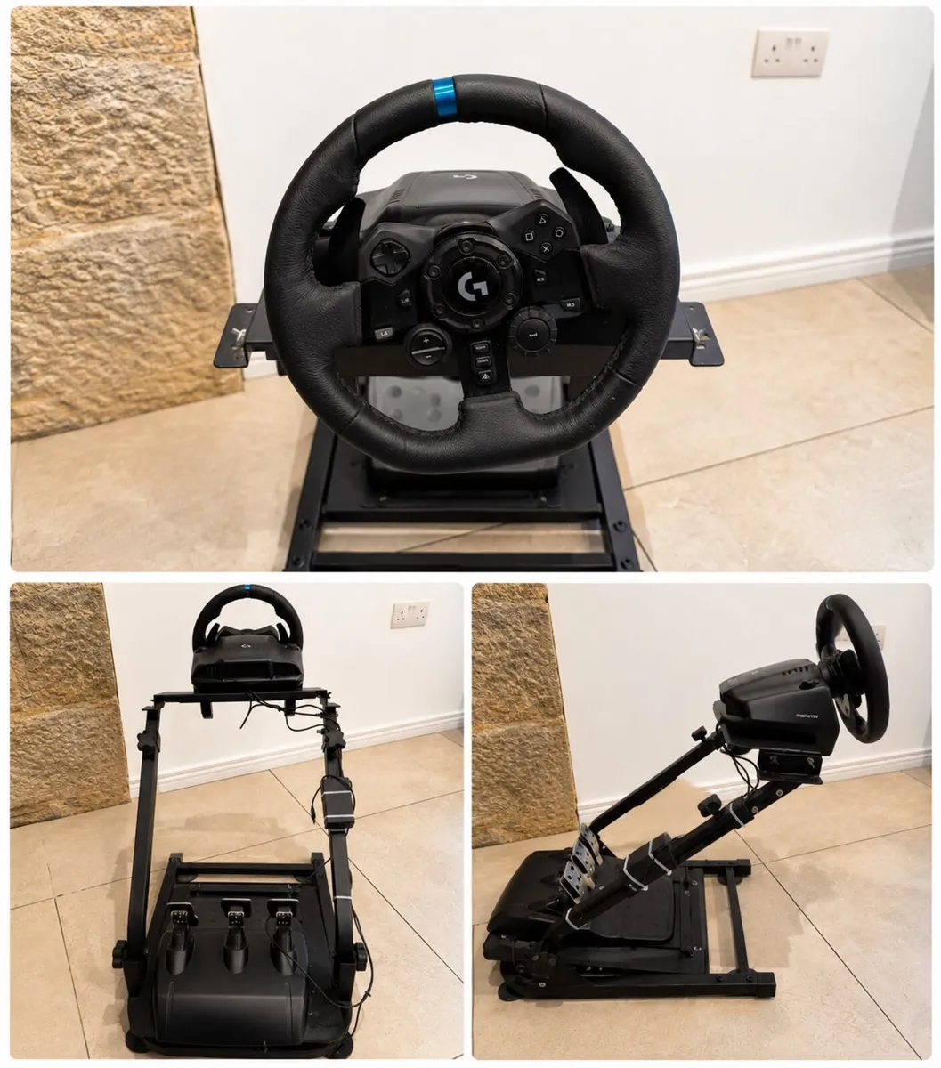 LOGITECH G923 PC/PS4 Racing wheel & stand