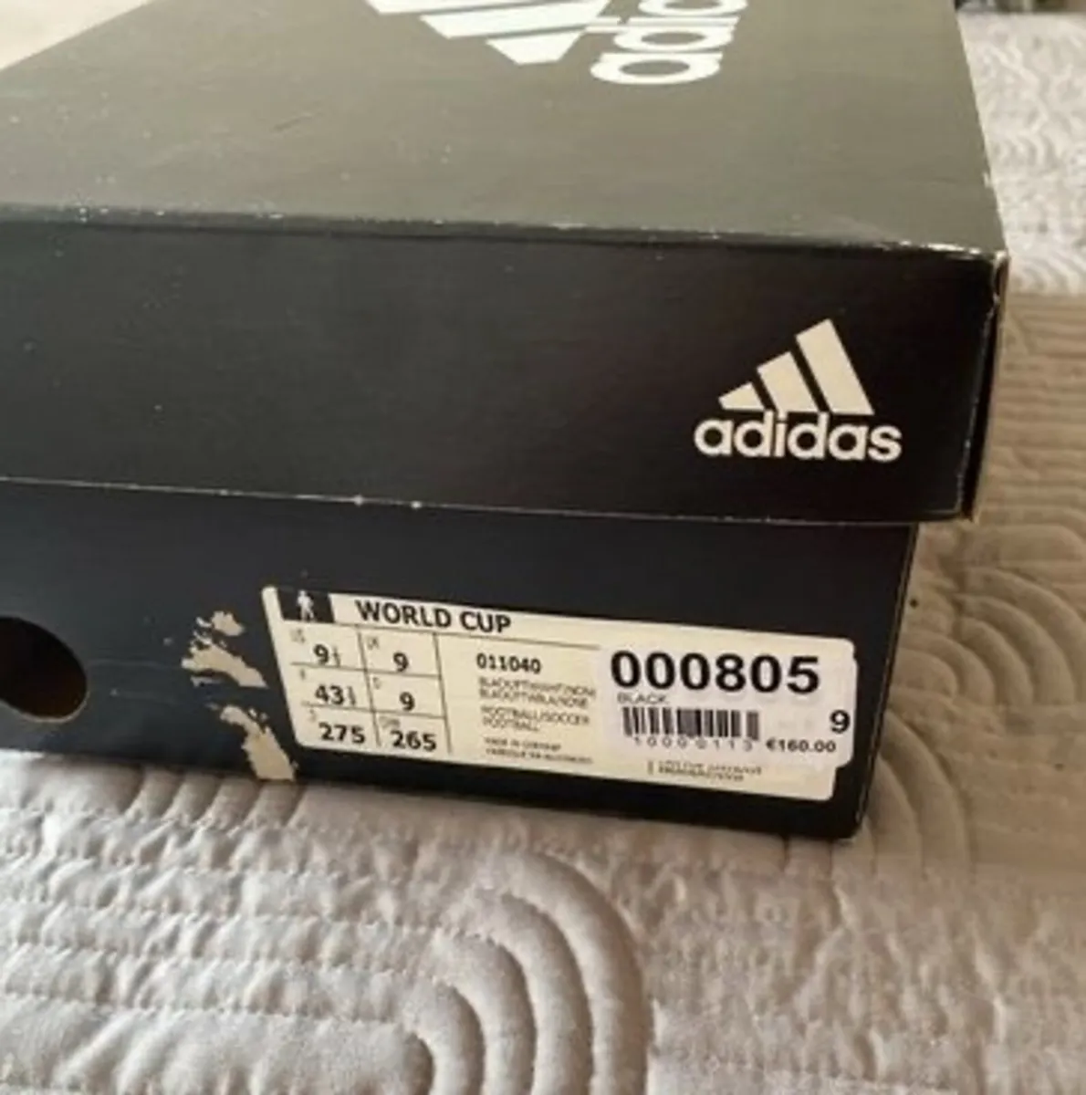 Adidas World Cup Football Boots Size UK9 - Image 4