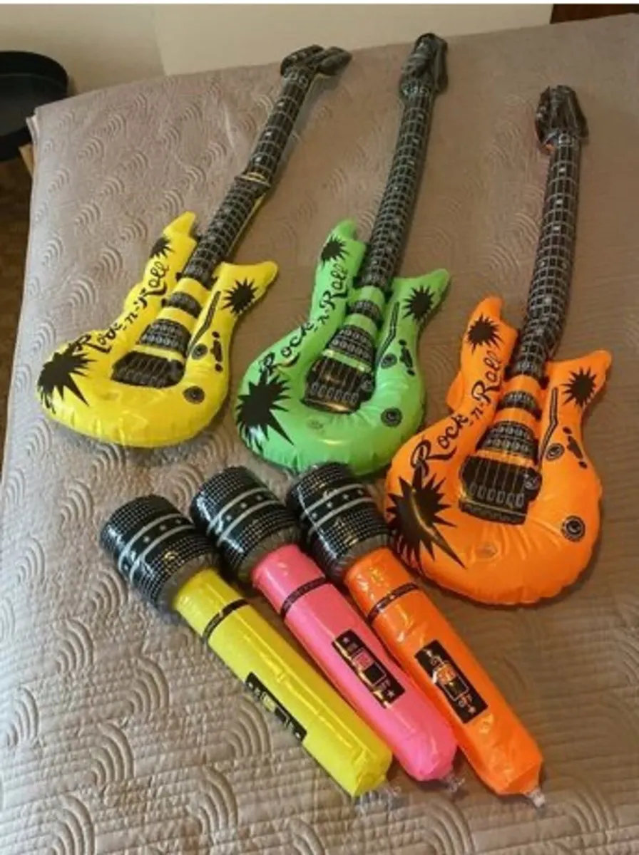 Inflatable Guitars and Microphones