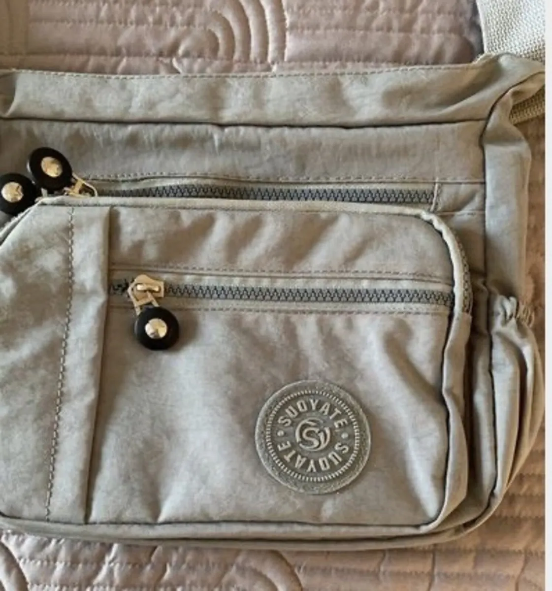 BNWT Grey Satchel Bag - Image 3