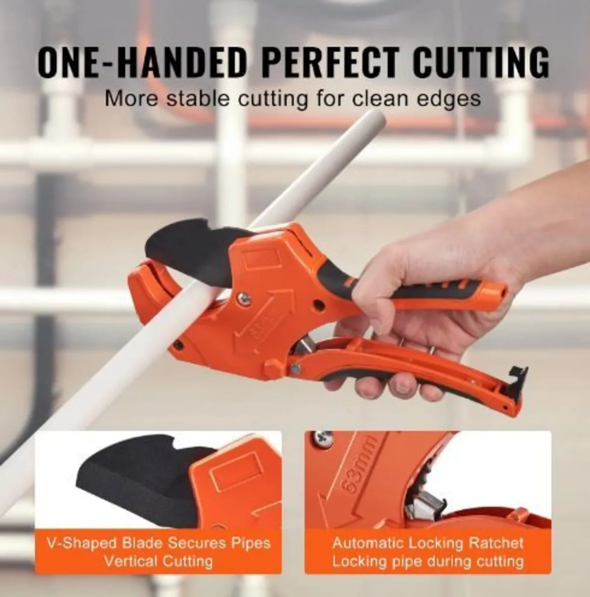 PVC Pipe Cutter, 0-2-1/2" O.D. Ratcheting - Image 4