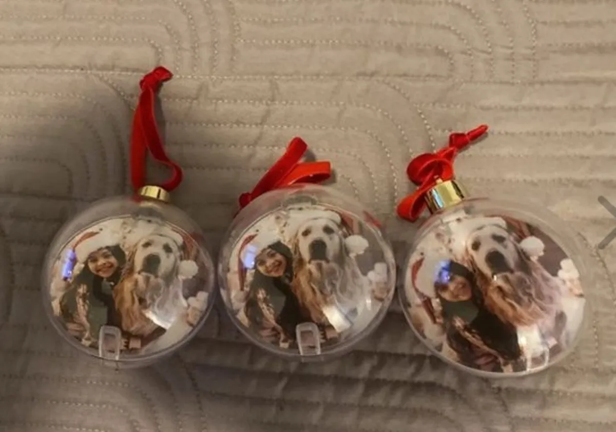 Photo Christmas Tree Globe - Image 1