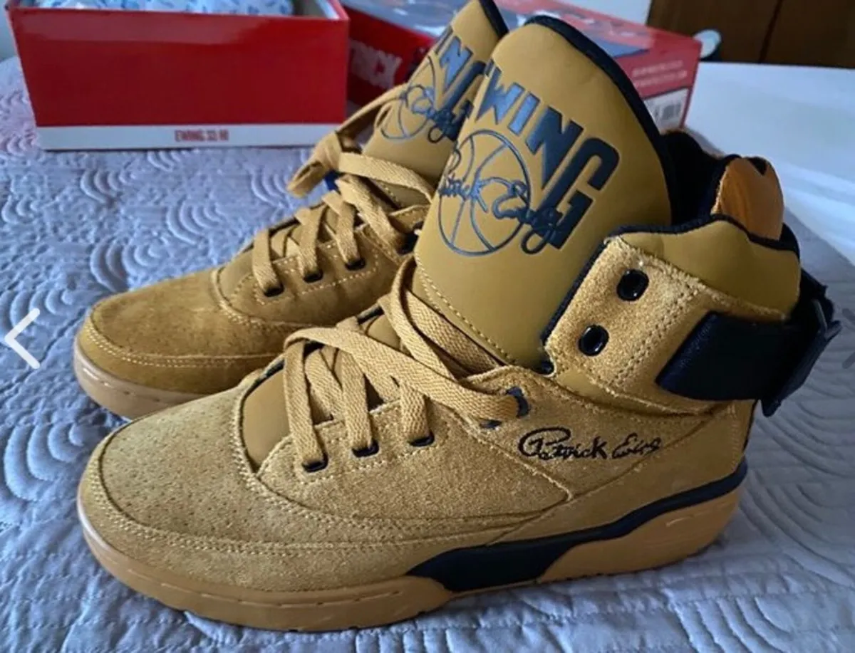 BNWT Patrick Ewing Men's 33 HI Sunflower/Black Siz - Image 1