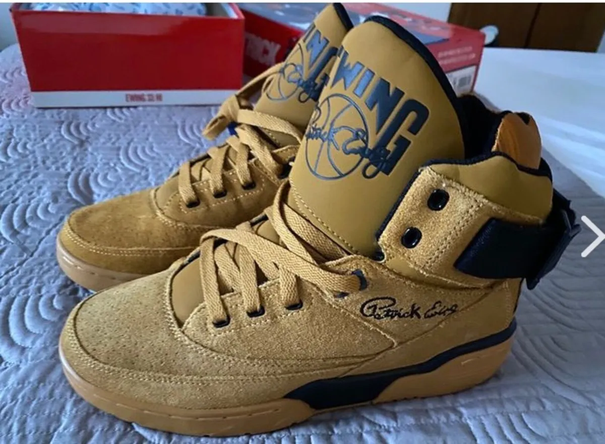 BNWT Patrick Ewing Men's 33 HI Sunflower/Black Siz - Image 3