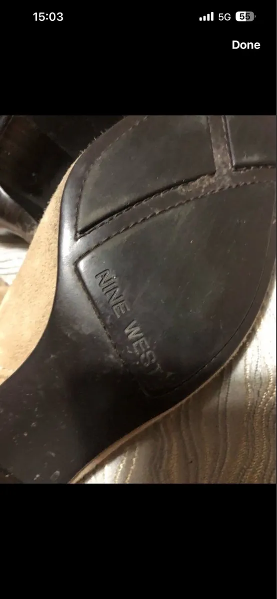 Ladies Nine West boots size 5 €15 - Image 3