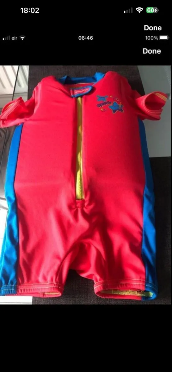 Girls life jacket suit 2/3 €10 - Image 1