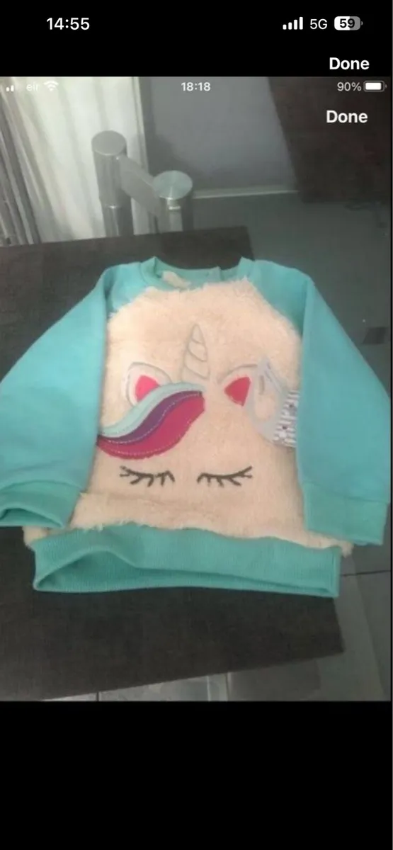 Girls BNWT sweater 12 mths €6 - Image 1