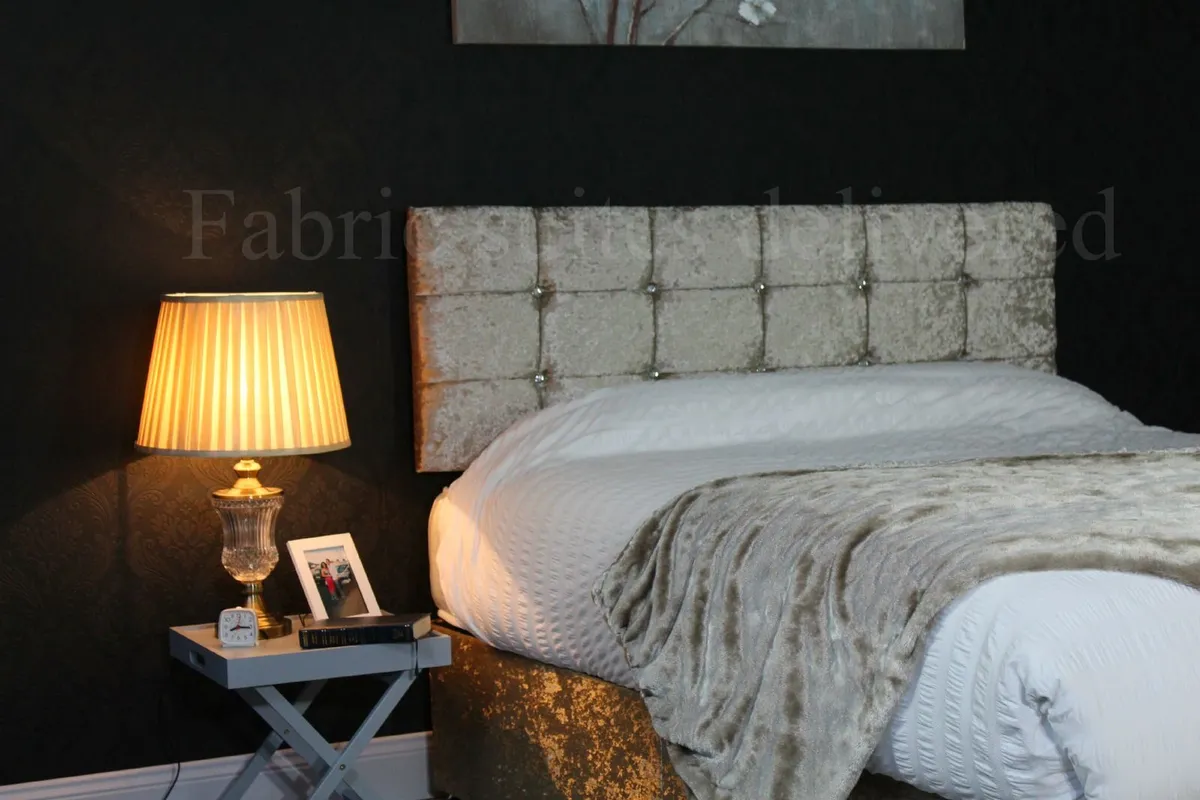 Clearance Divan beds - kingsize with mattress - Image 1