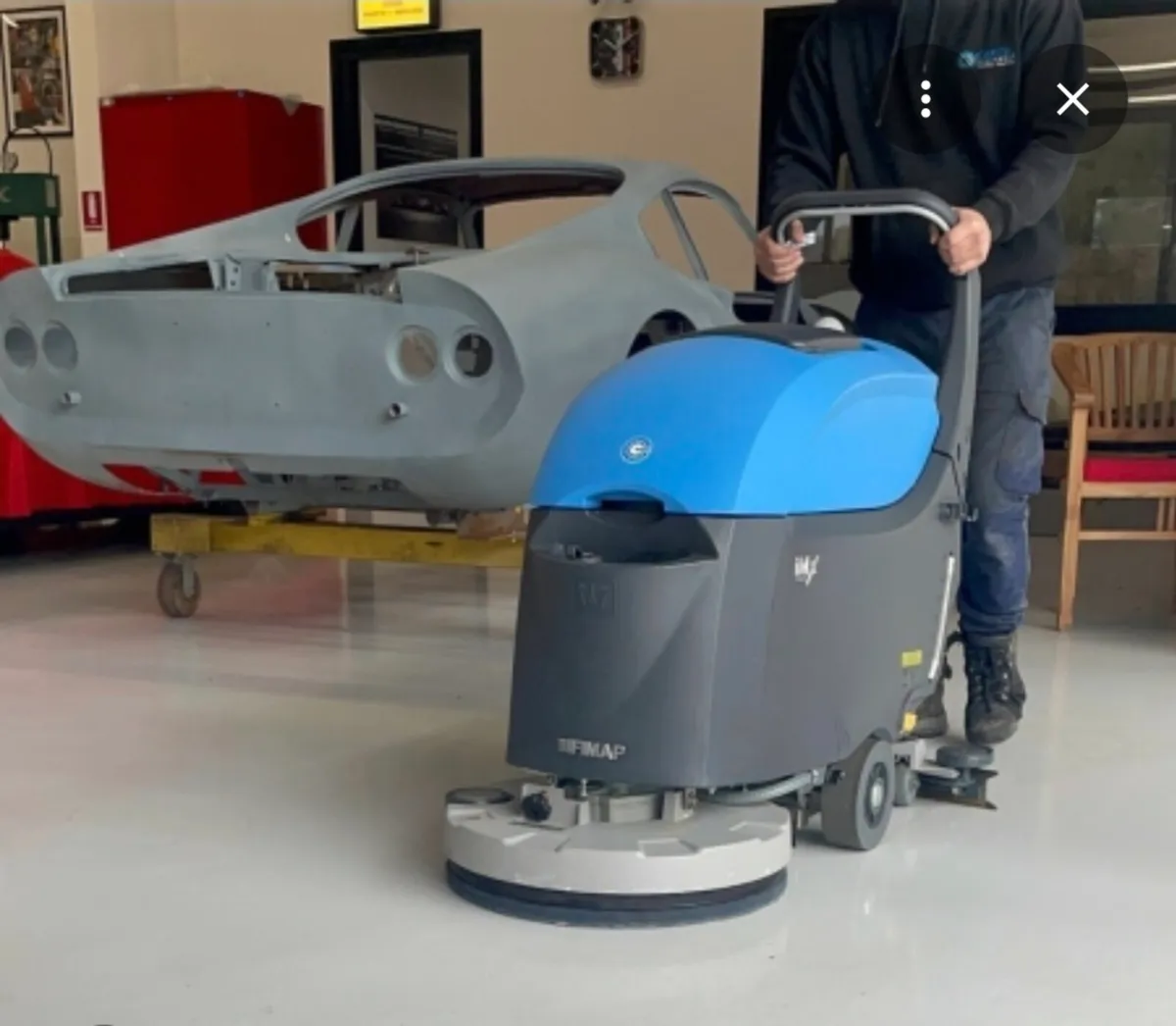 Fimap imx scrubber dryer