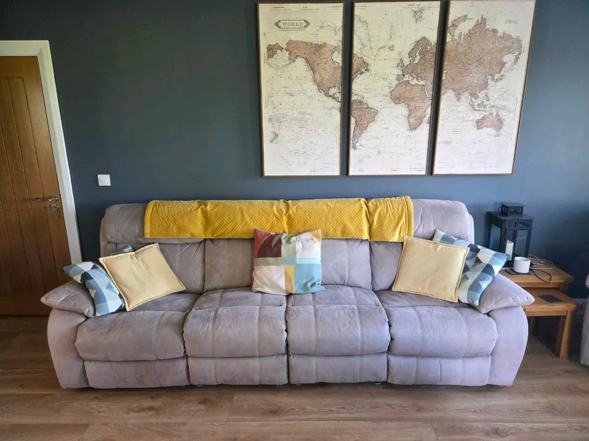 5 Seater Corner Electric Reciliner Sofa - Image 3