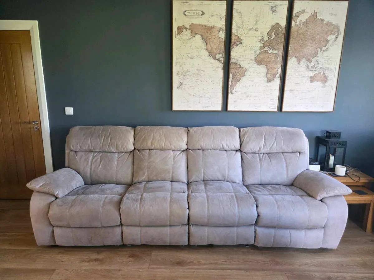 5 Seater Corner Electric Reciliner Sofa - Image 4