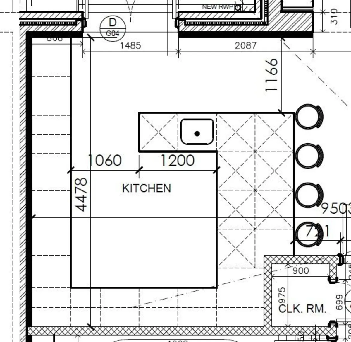 Kitchen and stone worktop - Image 4