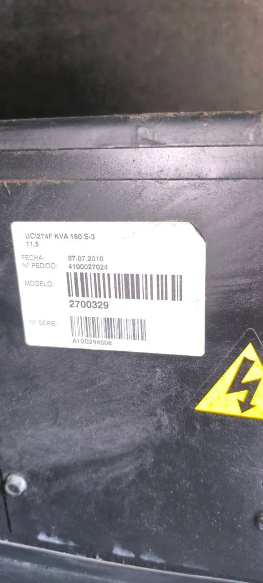 175kva generator JCB Iveco Stamford - Image 3