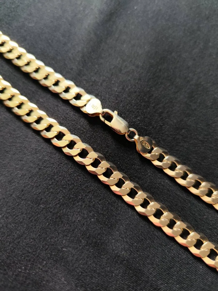 Gold Plated Silver Curb Chain *postage available* - Image 3