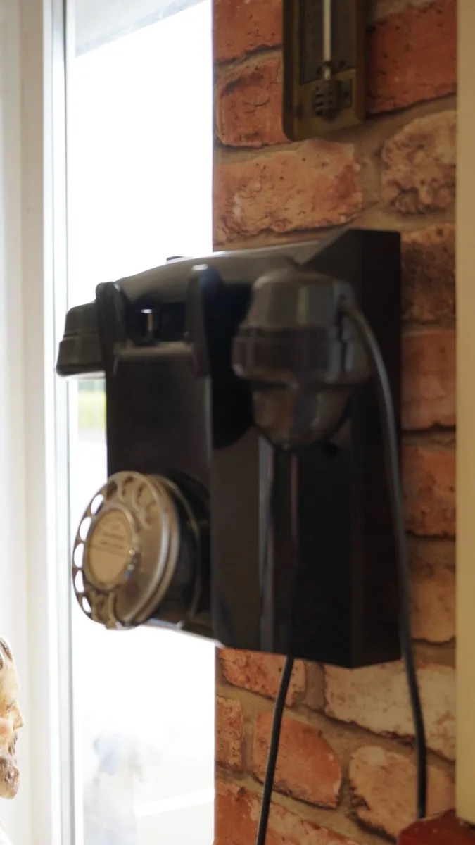 Irish P&T Bakelite Wall Telephone - Image 2
