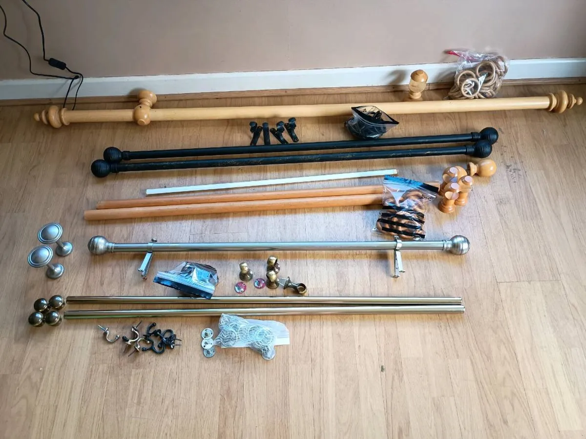 Curtain Pole Lot - Image 1