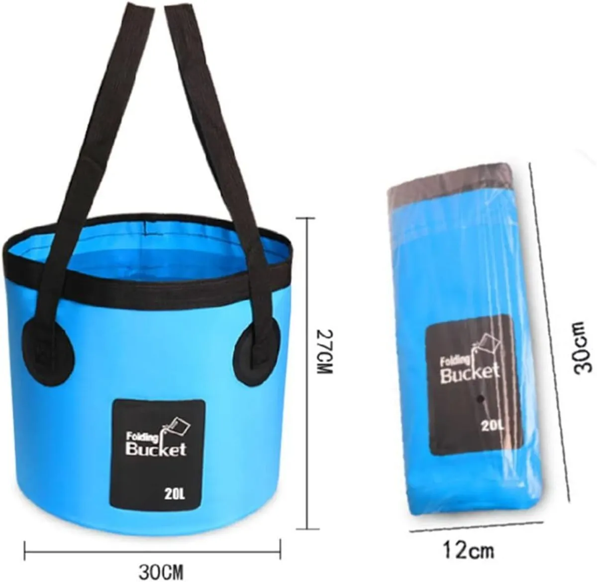 Outdoor Handheld Camping Shower,12V with Bucket - Image 3
