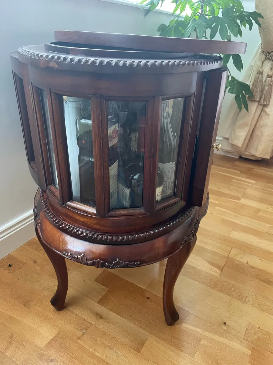 Teak drinks cabinet - Image 2