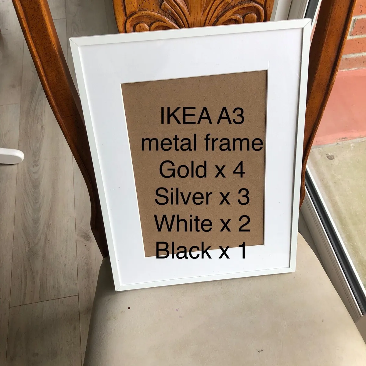 60 Picture Frames in different sizes and colours - Image 4