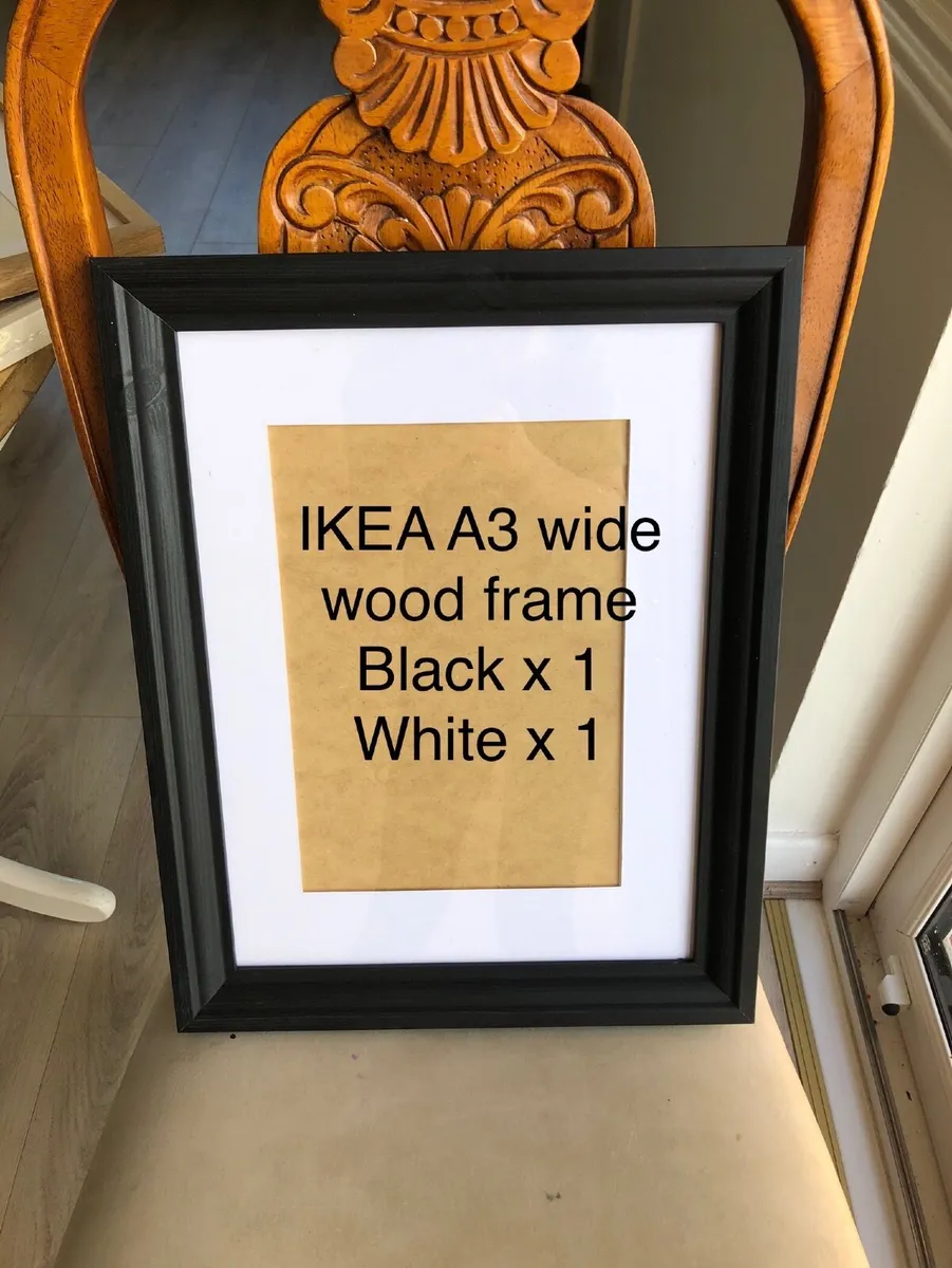 60 Picture Frames in different sizes and colours - Image 2