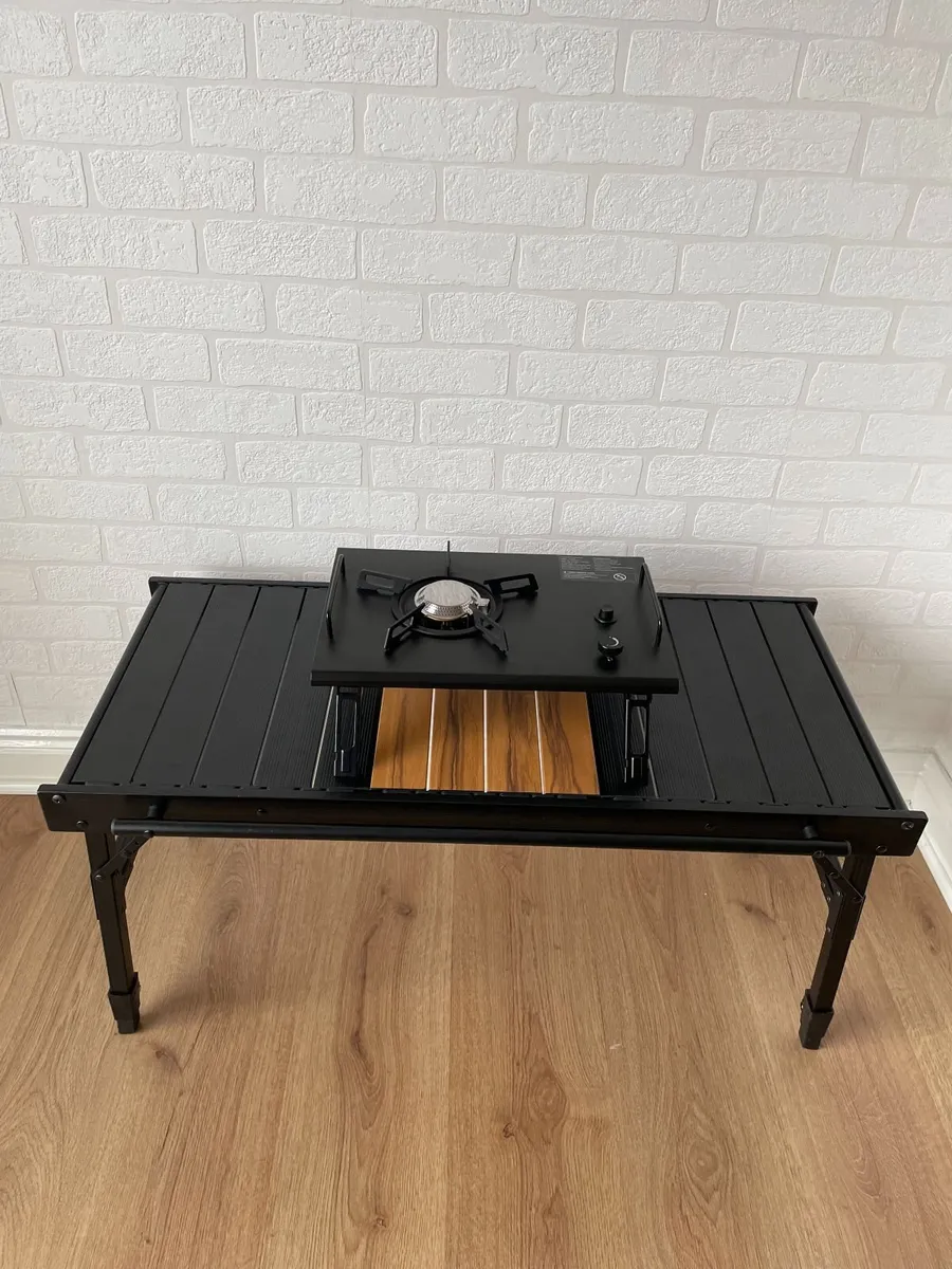 Folding Camping table with IGT gas stove - Image 3