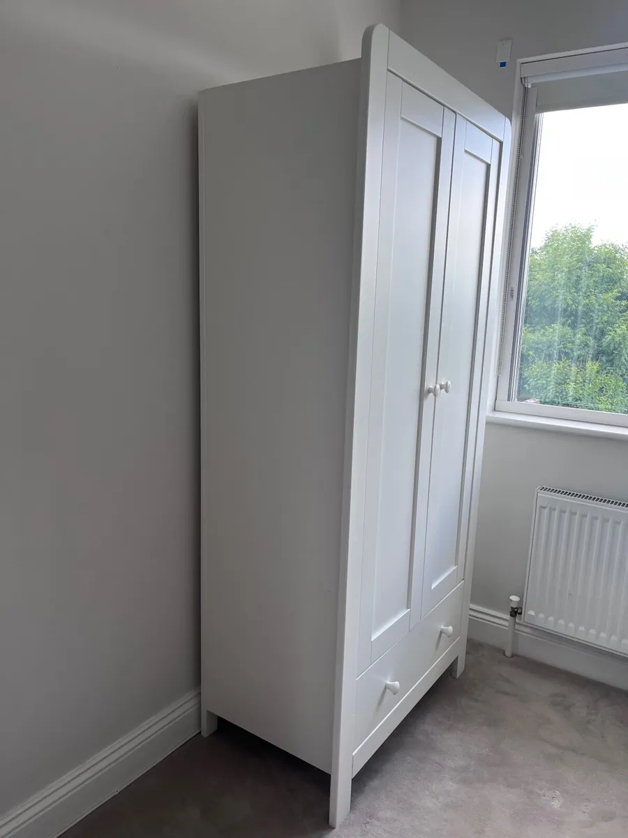 Nursery Wardrobe - white - Image 4