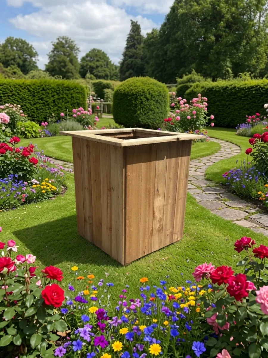 Large planter box - Image 1