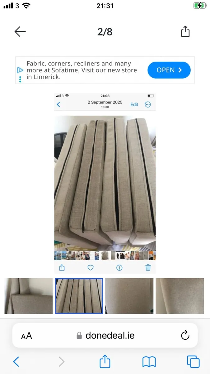 Sitting Room Cushions - Image 2